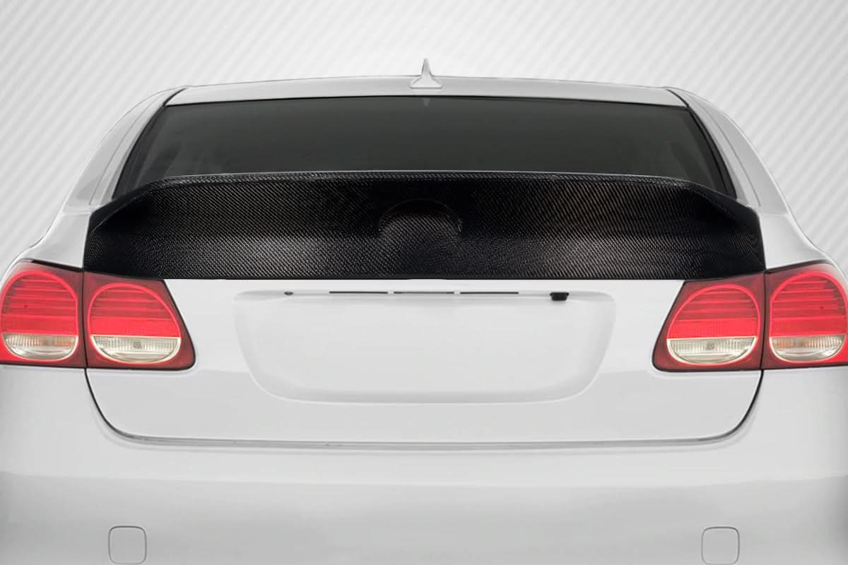 2006-2011 Lexus GS Series Rega Style Rear Wing Spoiler - Carbon Fiber