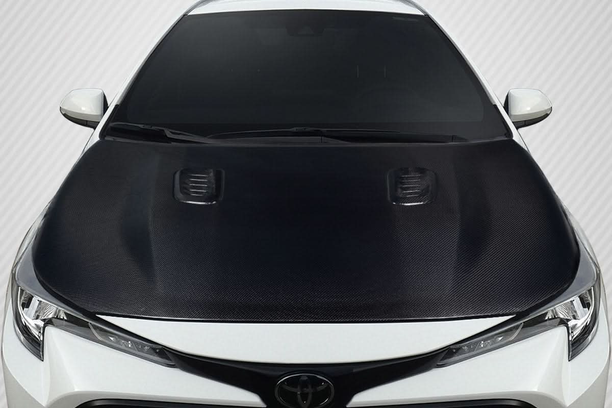2023 Toyota Corolla Hatchback OEM Look Hood - Carbon Fiber