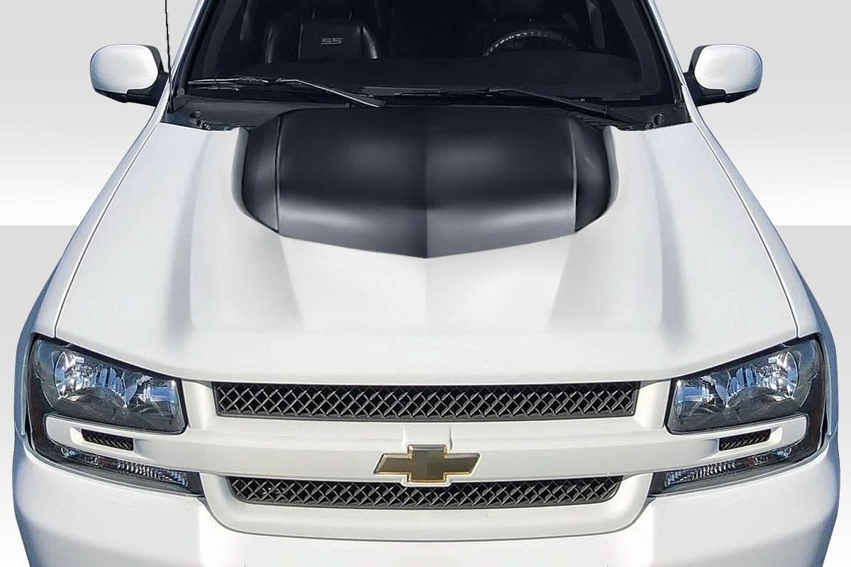 2002-2008 Chevrolet Trailblazer ZL1 Look Hood - 1 Piece - FRP