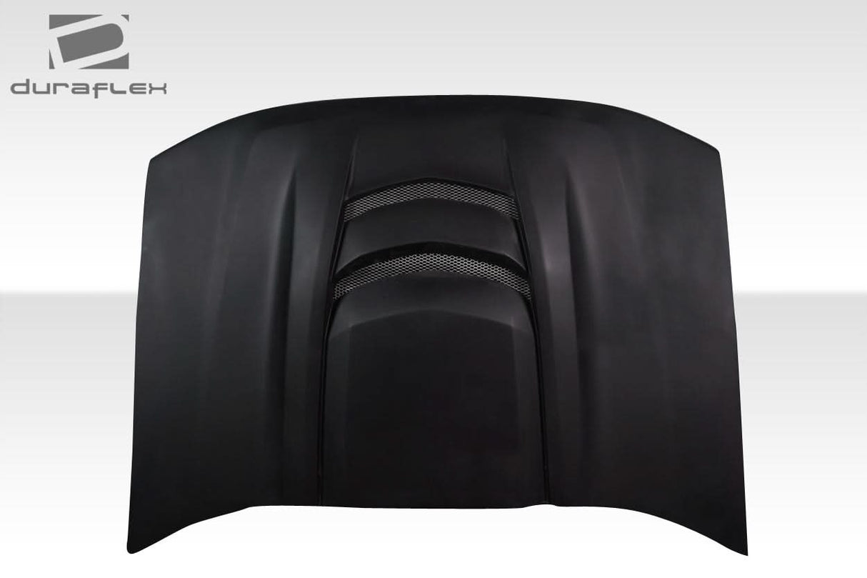 2002-2008 Chevrolet Trailblazer ZR1 V2 Look Hood - 1 Piece - FRP