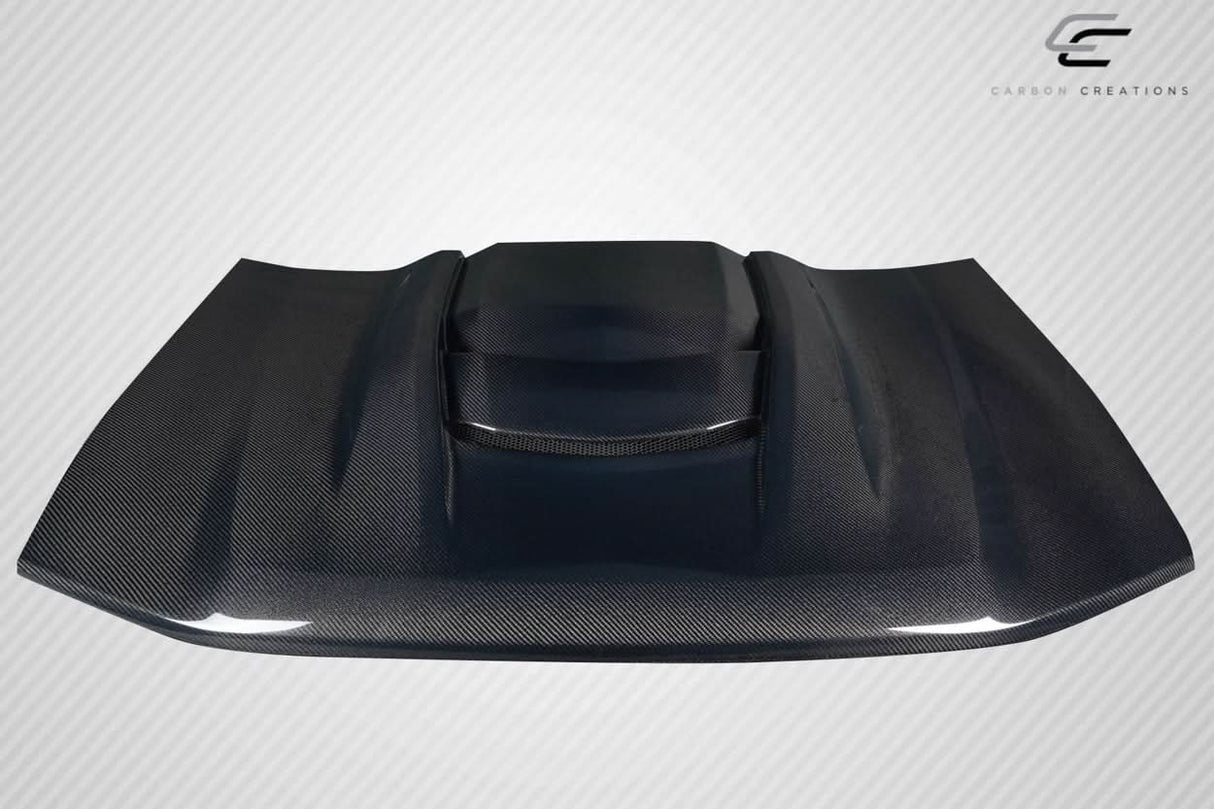 2002-2008 Chevrolet Trailblazer ZR1 V2 Look Hood - Carbon Fiber