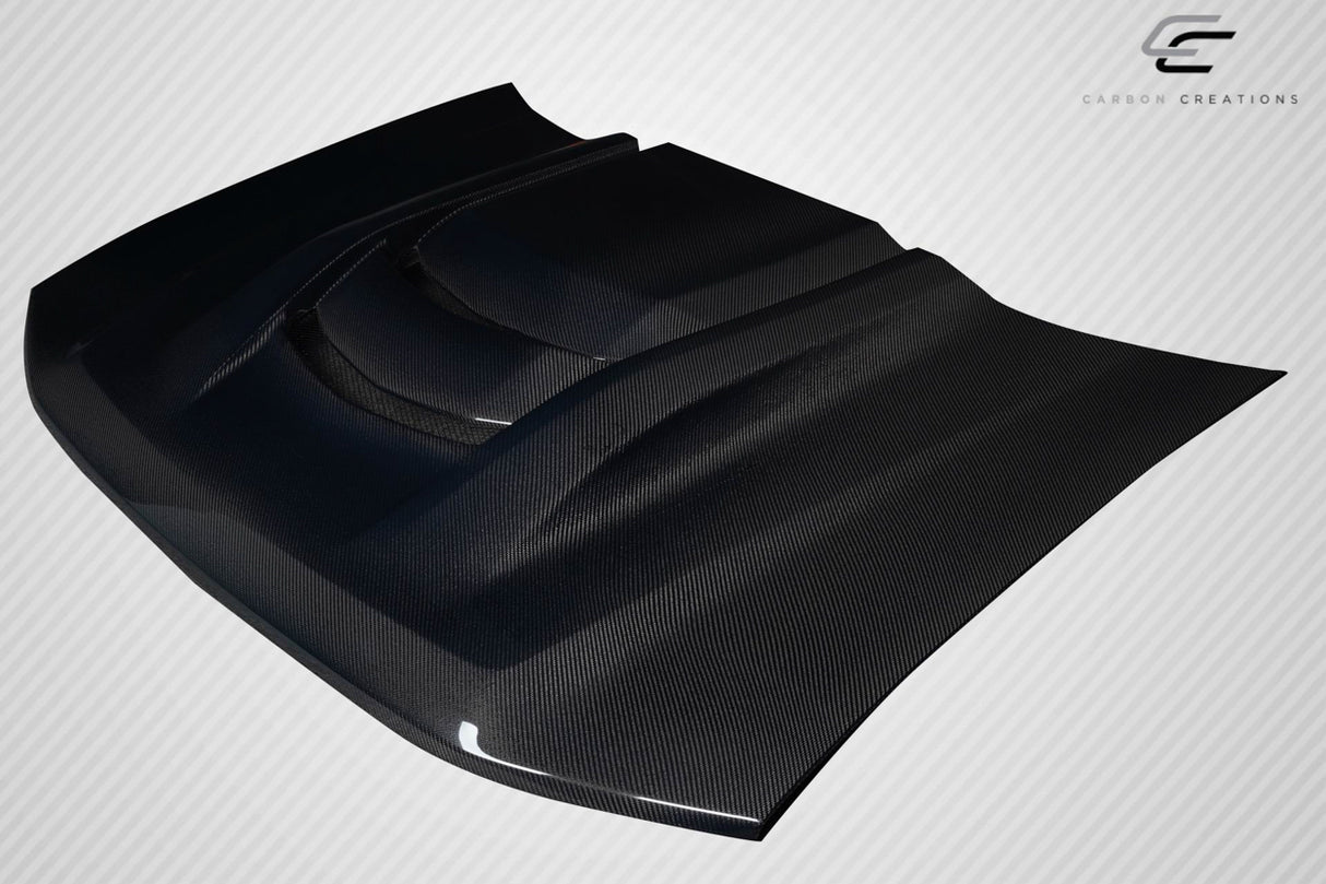 2002-2008 Chevrolet Trailblazer Carbon Creations ZR1 V2 Look Hood - 1 Piece