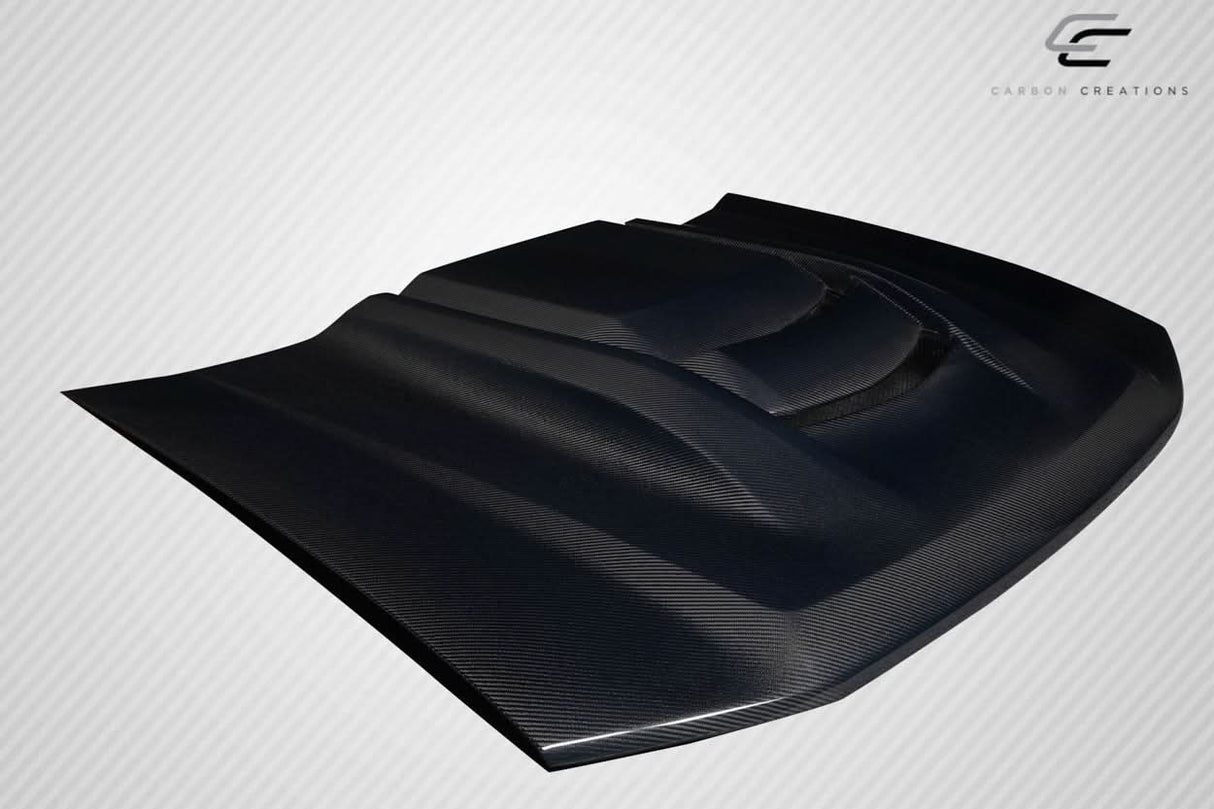 2002-2008 Chevrolet Trailblazer ZR1 V2 Look Hood - Carbon Fiber