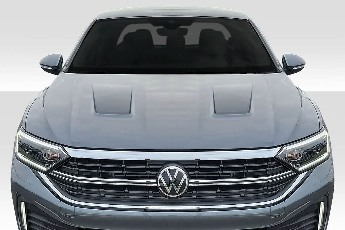 2019-2024 Volkswagen Jetta Stinger Style Hood - 1 Piece - FRP