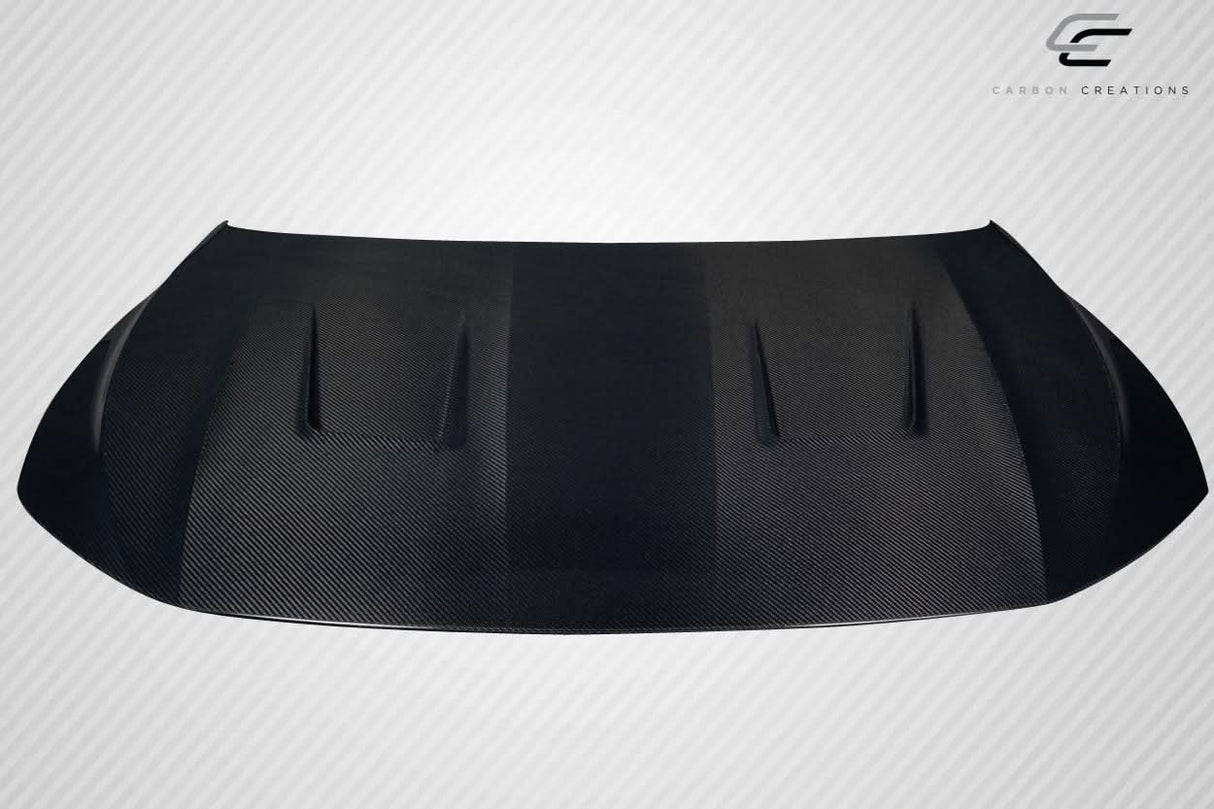 2019-2024 Volkswagen Jetta Stinger Style Hood - Carbon Fiber