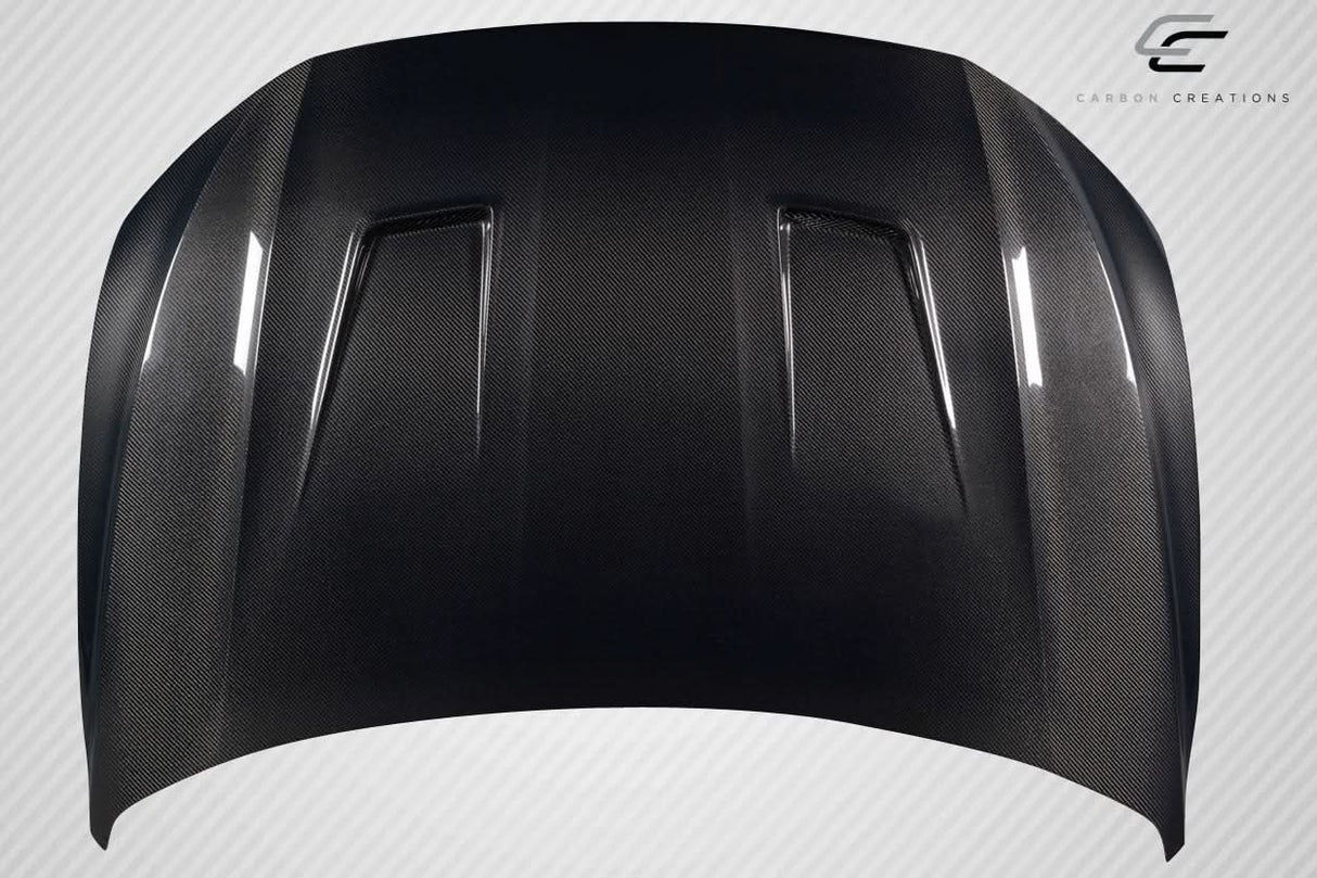 2019-2024 Volkswagen Jetta Stinger Style Hood - Carbon Fiber