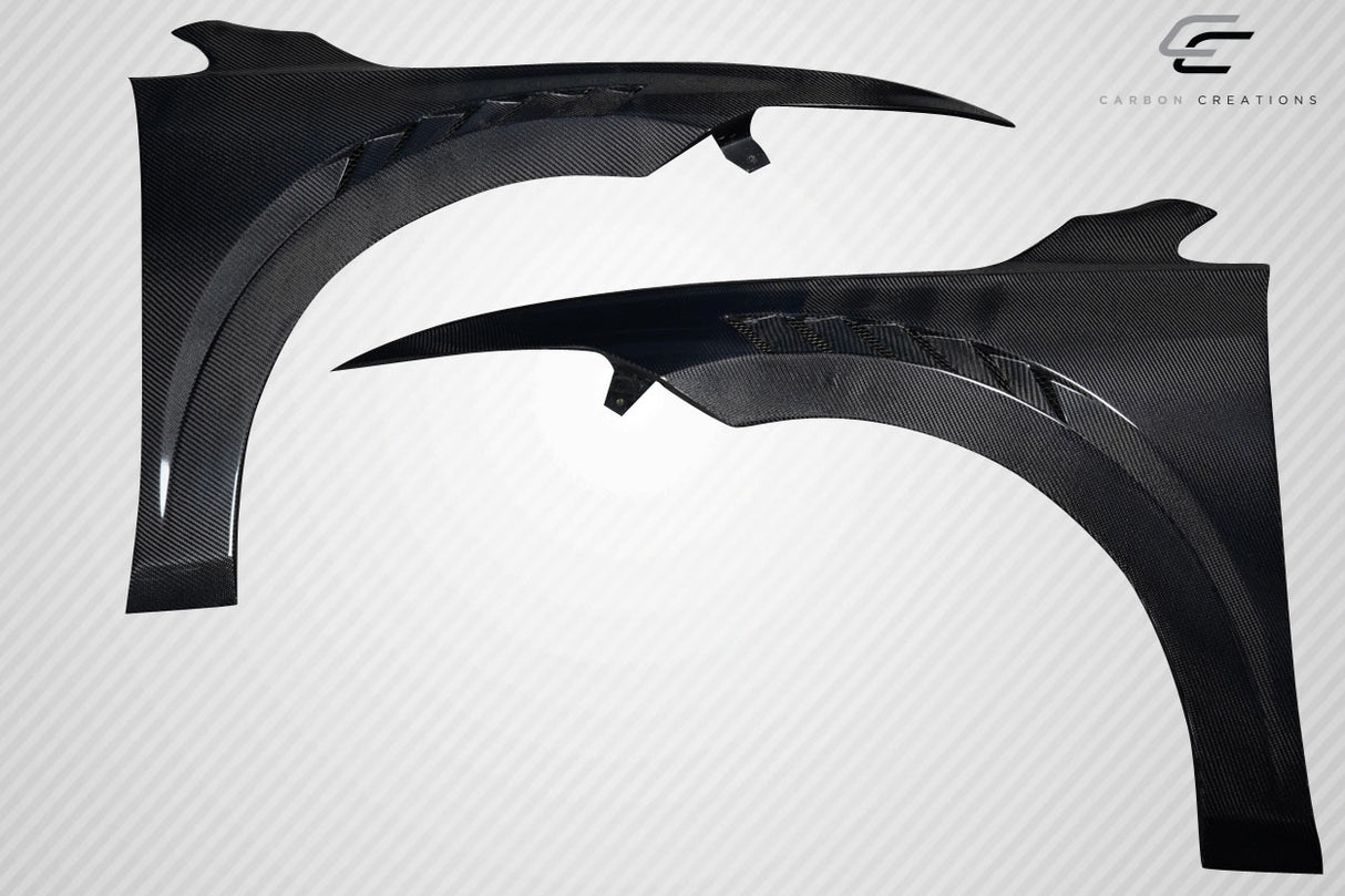2022-2024 Volkswagen Golf / GTI Victory Style Front Fenders - Carbon Fiber