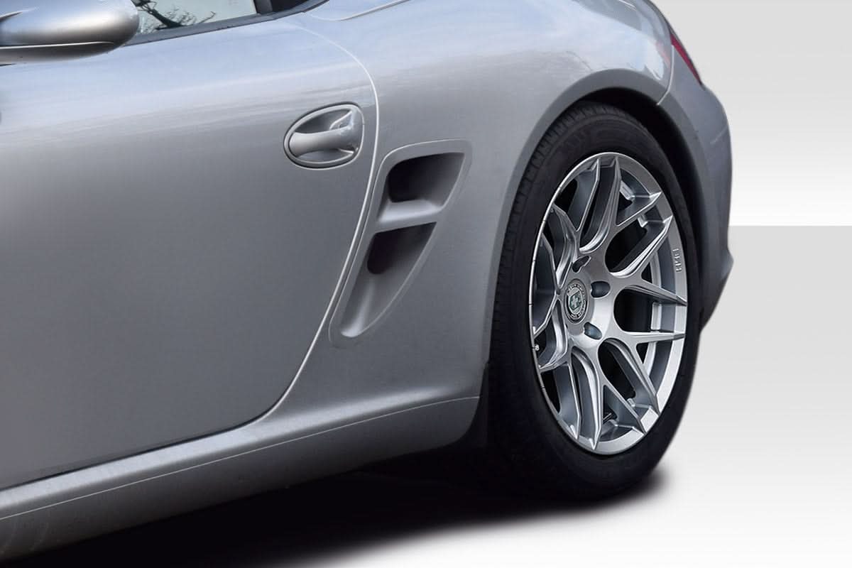 2005-2012 Porsche Cayman / Boxster Grevera Style Side Air Vent Duct - FRP