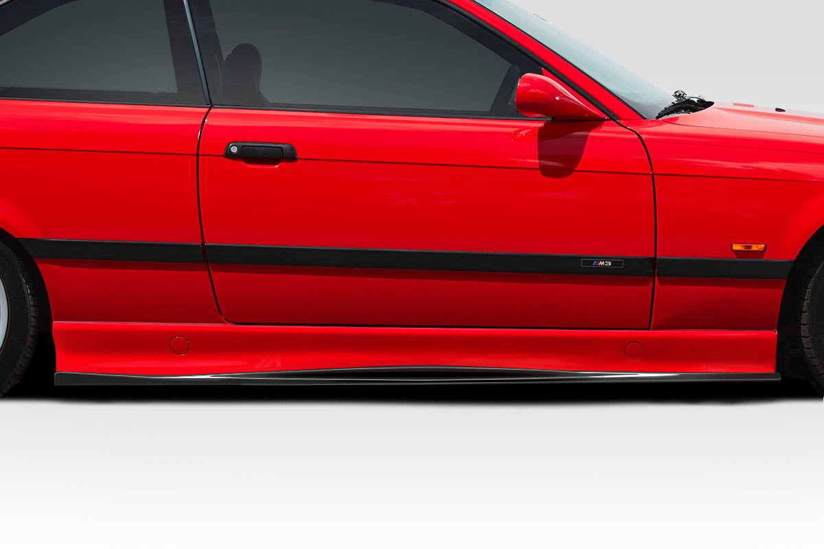 1992-1998 BMW M3 Wallen Style Side Skirt Rocker Panel Splitters - FRP