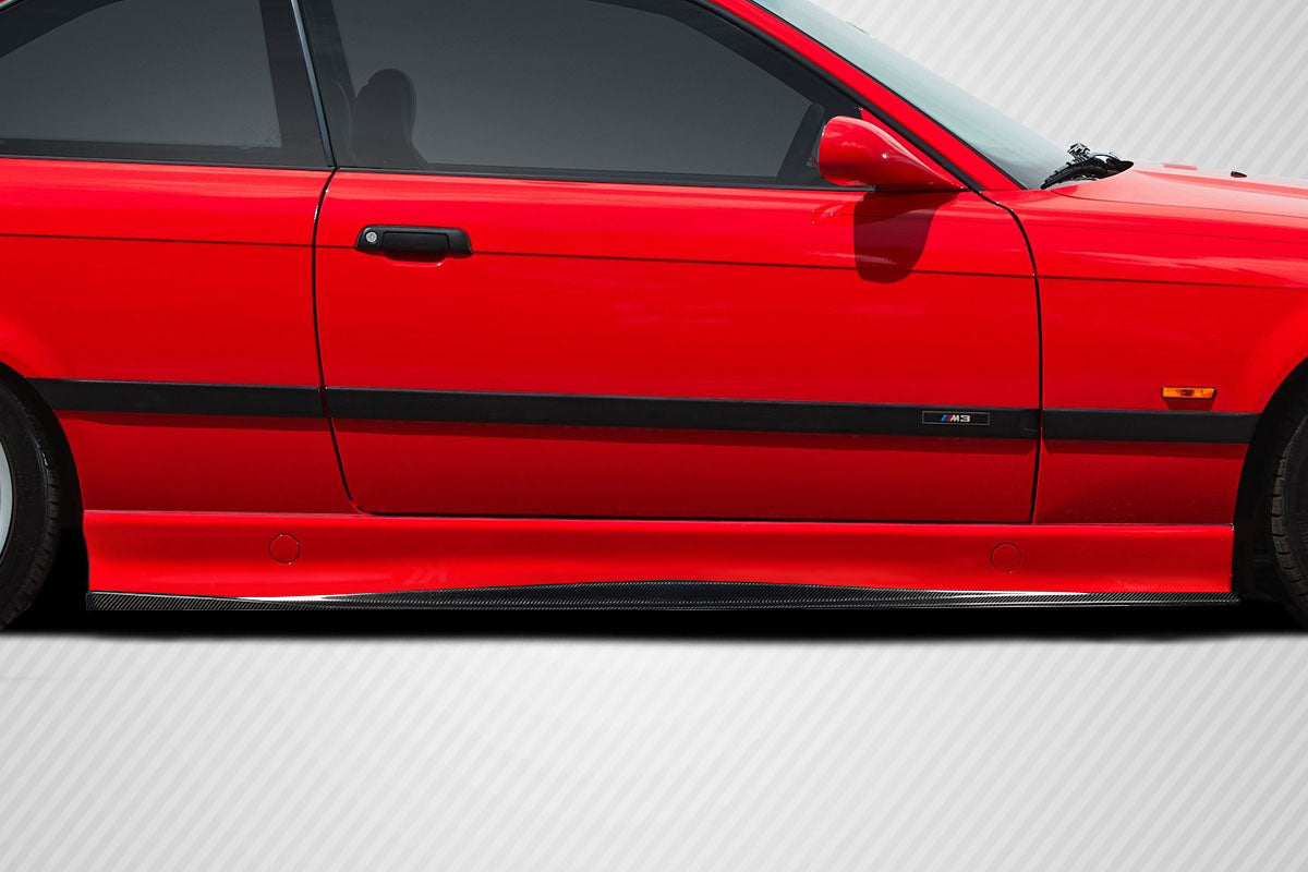1992-1998 BMW M3 E36 Wallen Style Side Skirt Rocker Panel Splitters