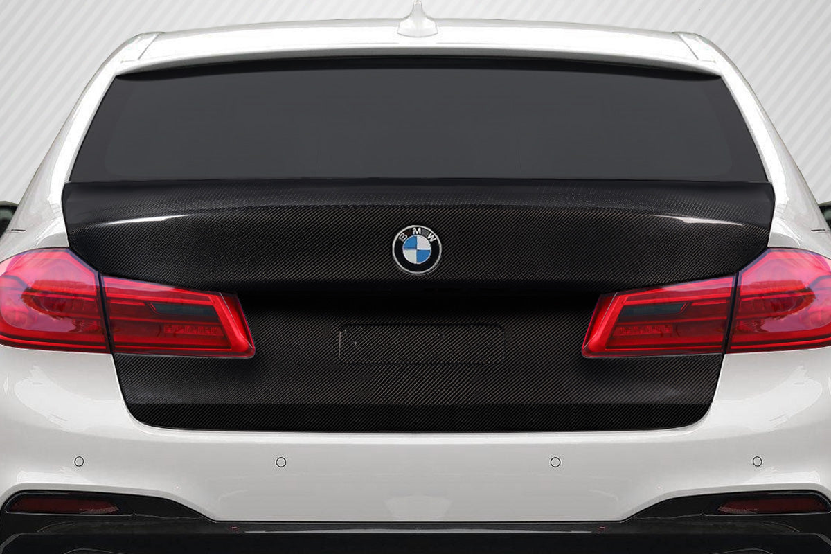 2017-2022 BMW 5 Series G30 / M5 G90 Carbon Creations OEM Look Rear Trunk - 1 Piece