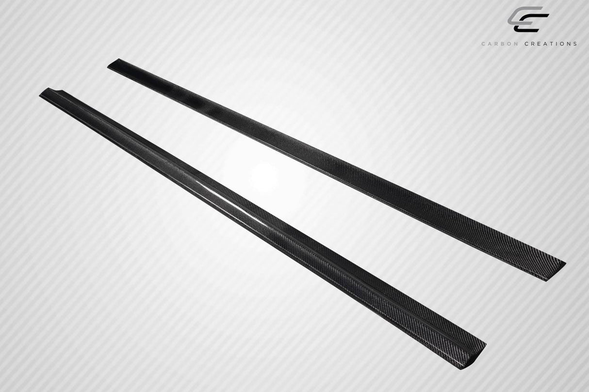 2008-2014 Mercedes C Class W204 Radian Style Side Skirt Splitters