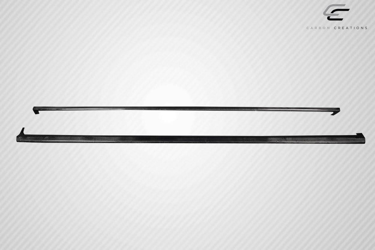 2008-2010 Subaru Impreza WRX Ghost Style Side Skirt Splitters - Carbon Fiber