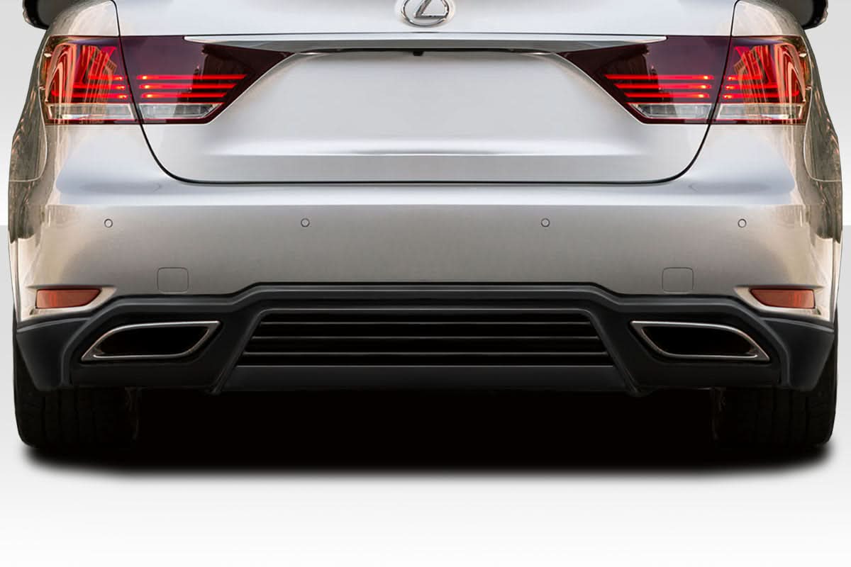 2013-2017 Lexus LS460 Aiming Style Rear Lip Spoiler Air Dam - FRP