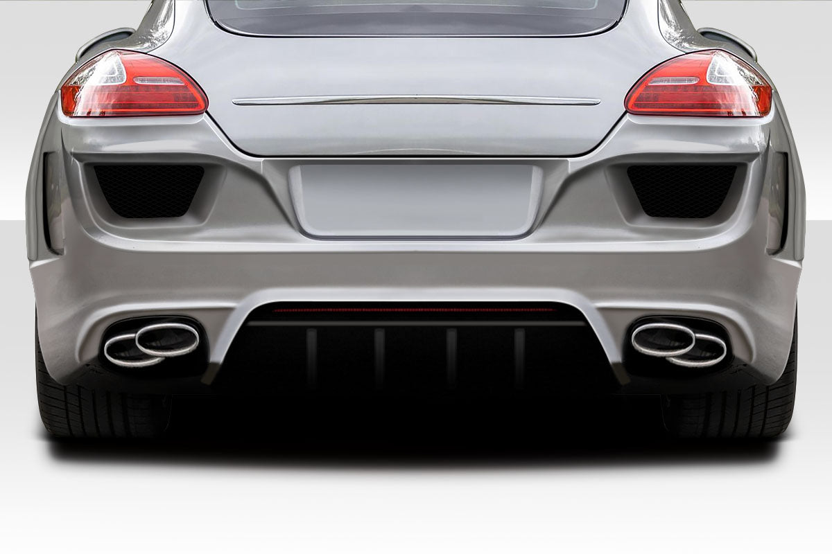 2010-2013 Porsche Panamera Aiming Style Rear Bumper Cover - FRP