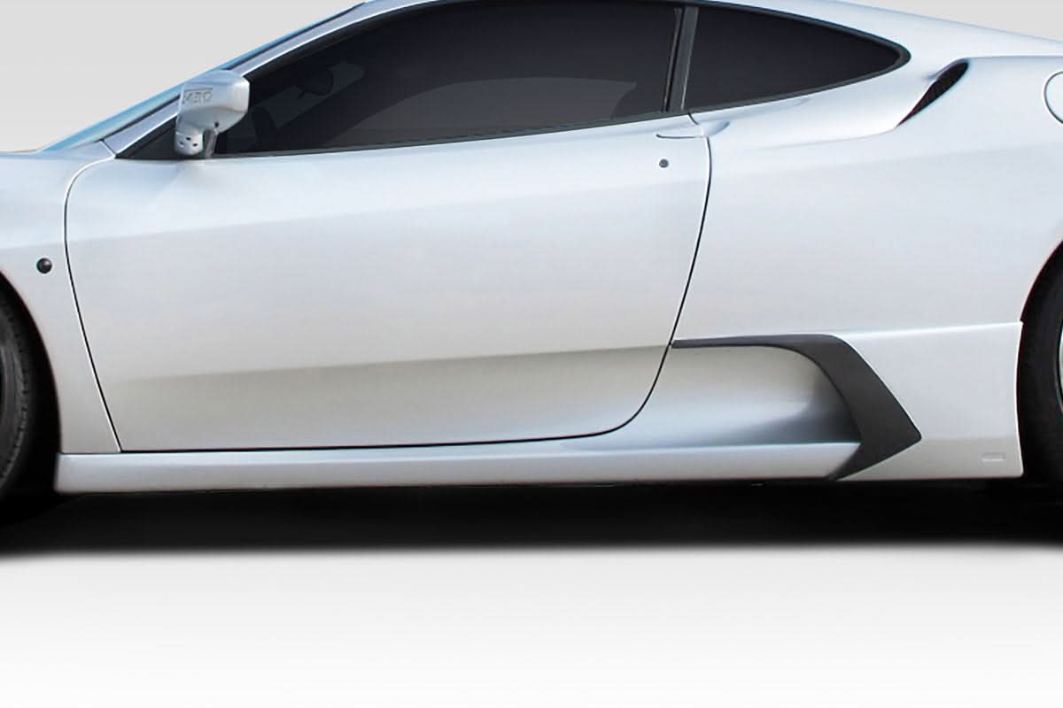 2005-2009 Ferrari F430 Vallera Style Side Skirt Rocker Panels - FRP