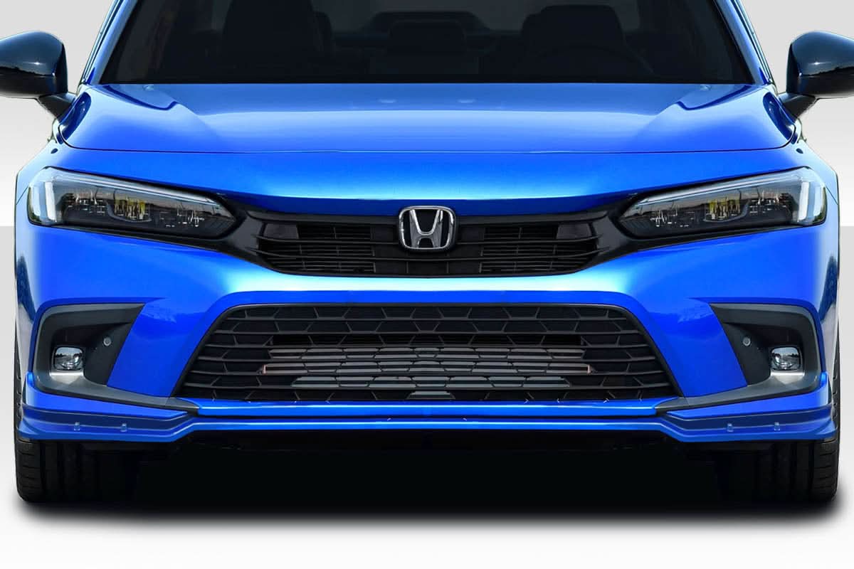 2022-2025 Honda Civic Merella Style Front Lip Spoiler - FRP