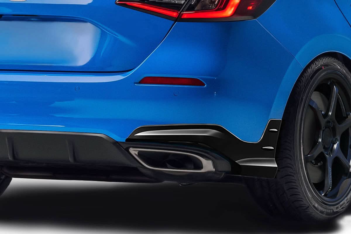 2022-2024 Honda Civic HB Merella Style Rear Lip Spoiler - FRP