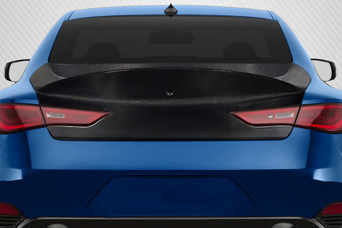 2017-2022 Infiniti Q60 Shora Style Rear Trunk Spoiler - Carbon Fiber