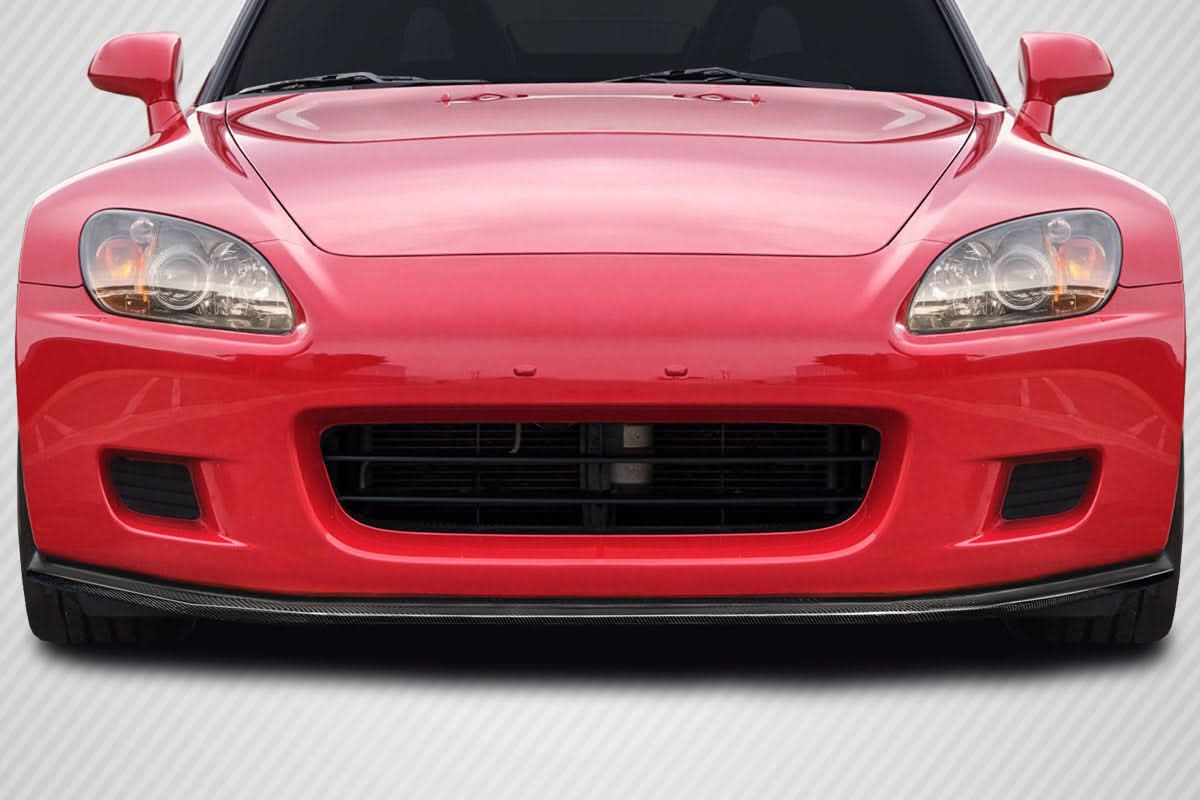 2000-2009 Honda S2000 Zapora Style Front Lip Spoiler - Carbon Fiber