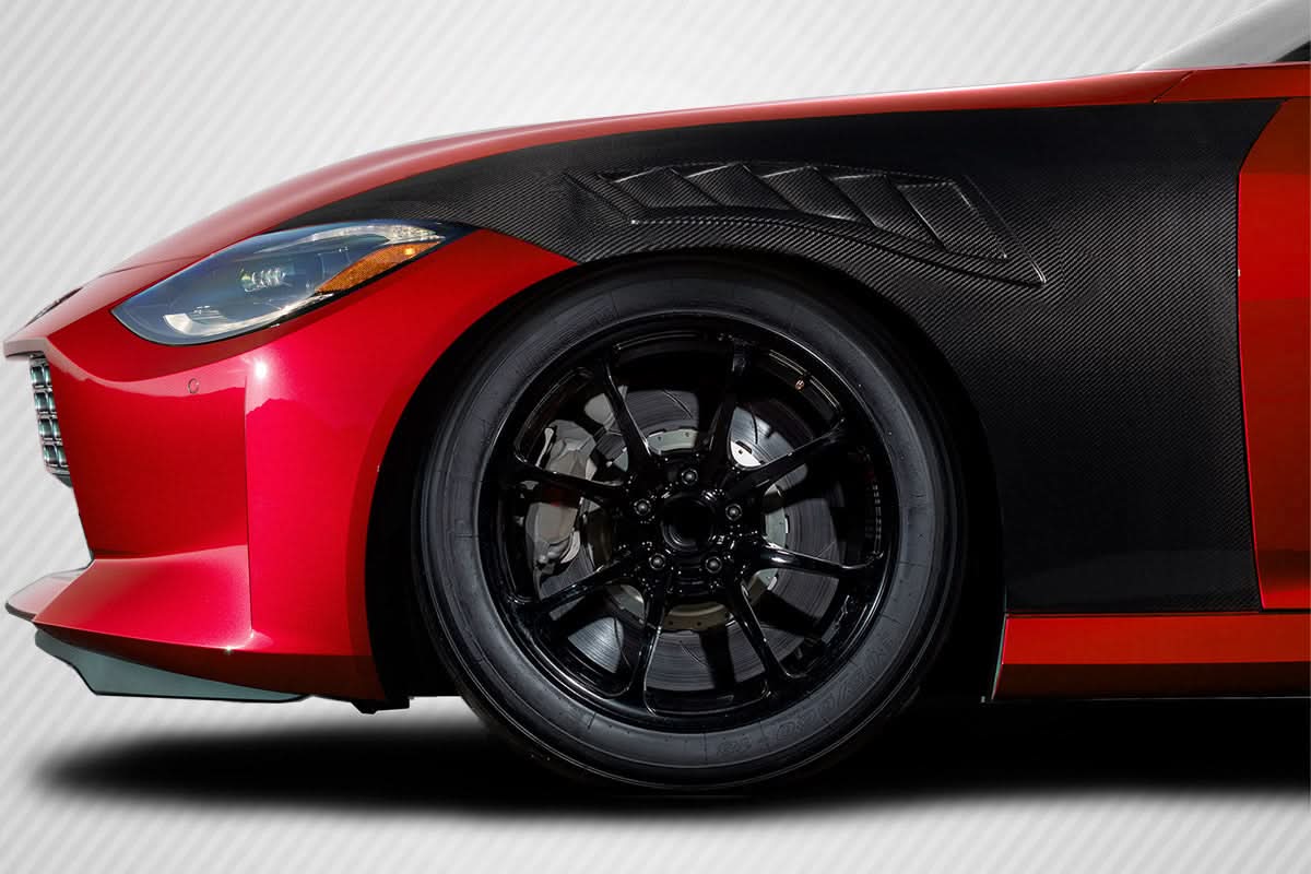 2023-2025 Nissan Z Staplen Style Front Fenders - Carbon Fiber