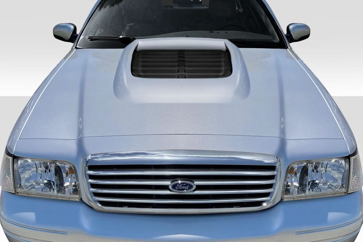 1998-2011 Ford Crown Victoria GT500 Look Hood - FRP