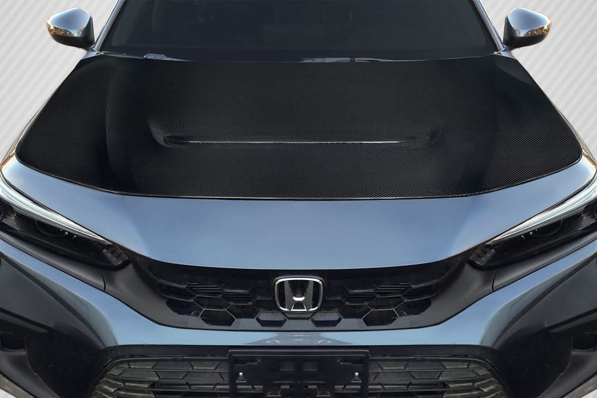 2023-2025 Honda Civic Type R OEM Look Hood - Carbon Fiber
