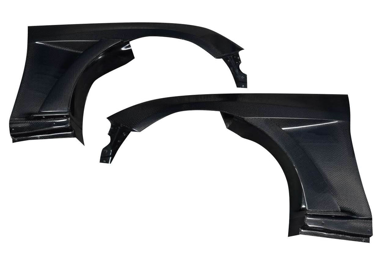 2022-2025 Toyota GR86 / Subaru BRZ Kumei Style Front Fenders - Carbon Fiber