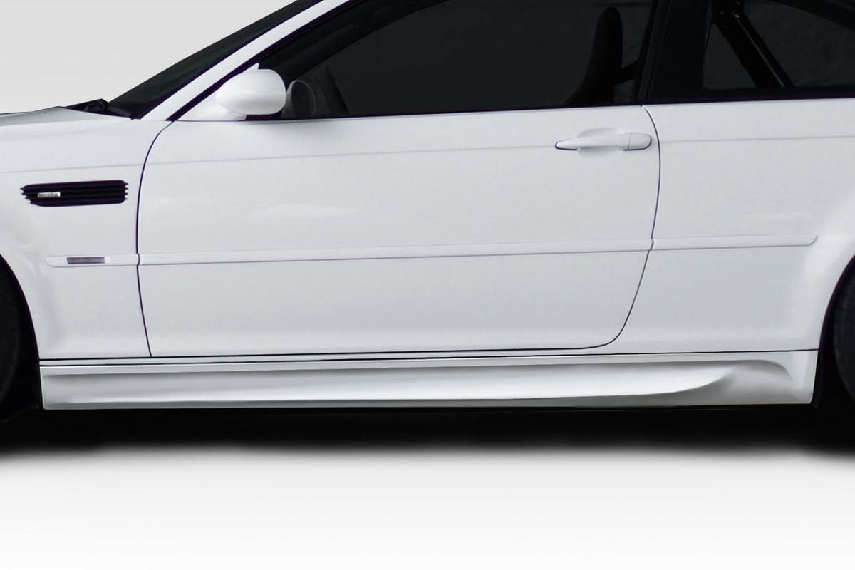 2001-2006 BMW 3 Series E46 1M Look Side Skirt Rocker Panels - FRP