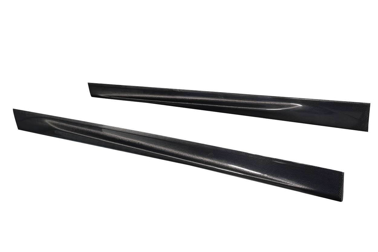 2001-2006 BMW M3 1M Look Side Skirt Rocker Panels - Carbon Fiber