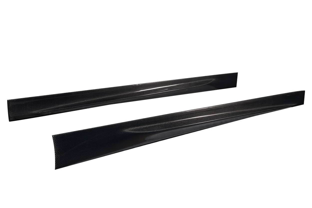2001-2006 BMW M3 1M Look Side Skirt Rocker Panels - Carbon Fiber