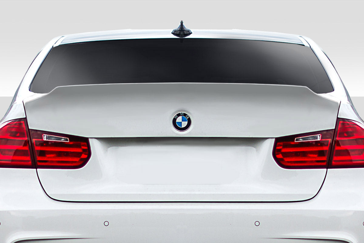 2012-2018 BMW 3 Series Sweeper Style Rear Trunk - Carbon Fiber