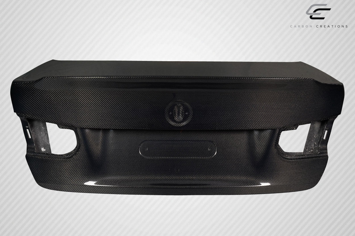 2012-2018 BMW 3 Series F30 Carbon Creations Sweeper Rear Trunk - 1 Piece