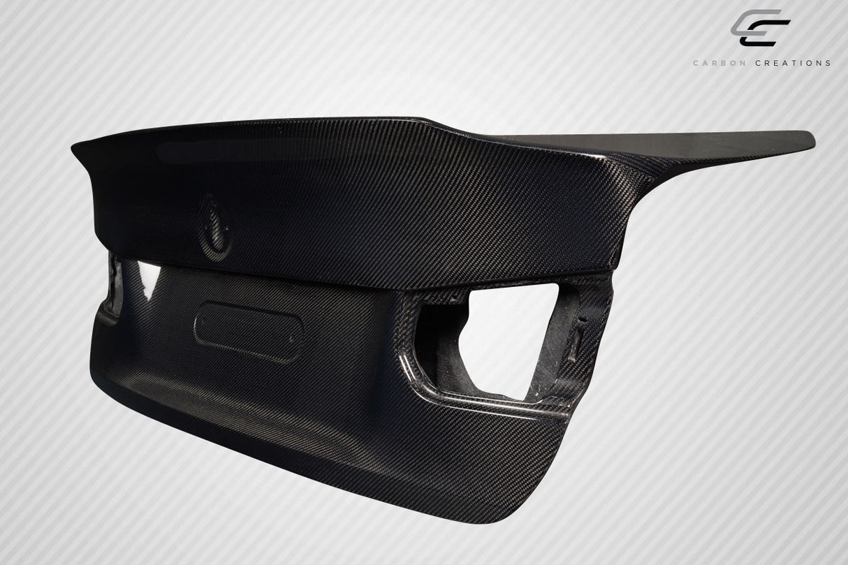 2012-2018 BMW 3 Series F30 Carbon Creations Sweeper Rear Trunk - 1 Piece