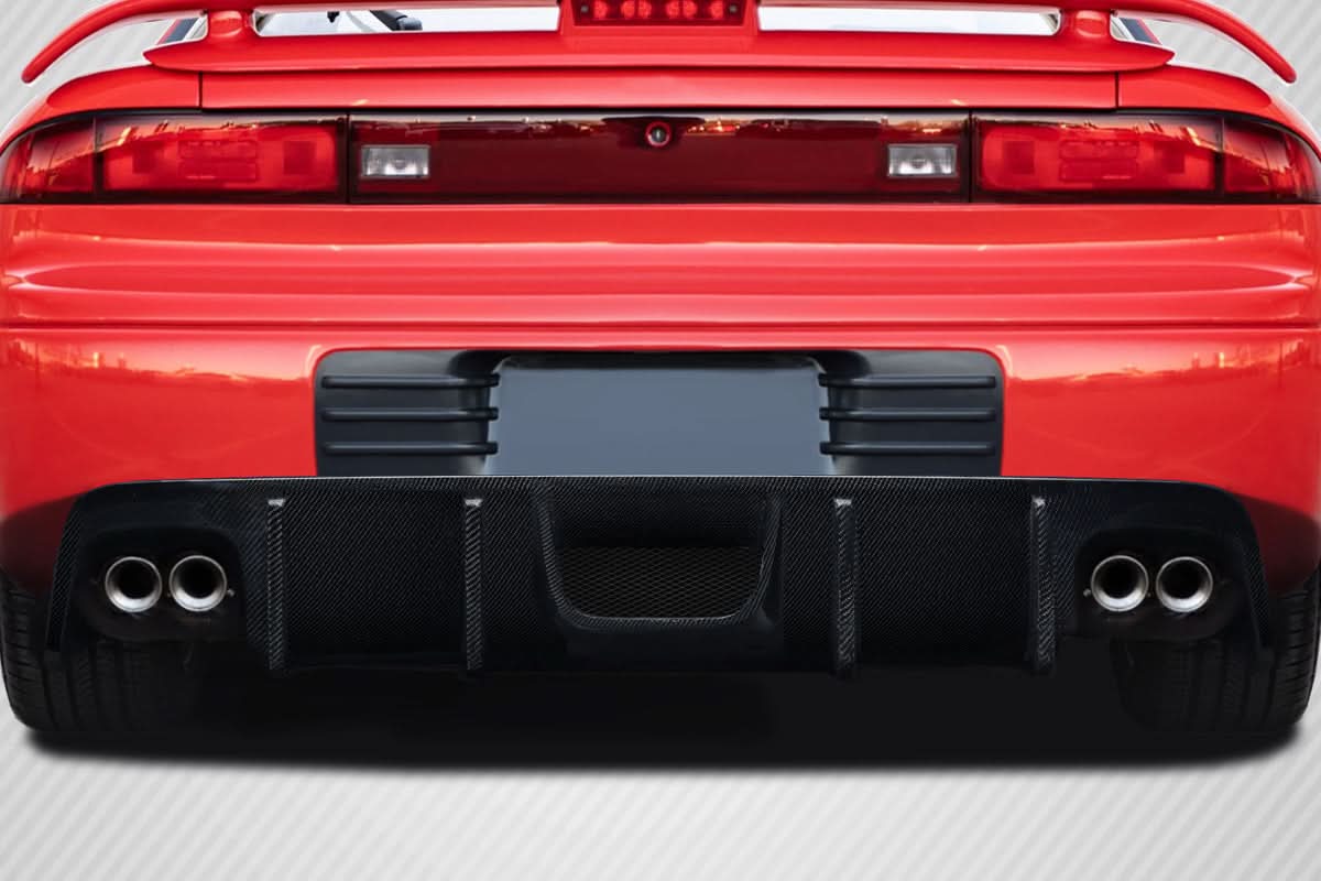 1991-1993 Mitsubishi 3000GT Hyper Flow Style Rear Diffuser - Carbon