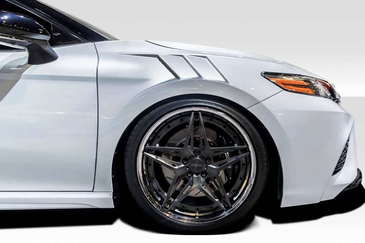 2018-2024 Toyota Camry Kapora Style Front Fenders - 2 Pieces - FRP