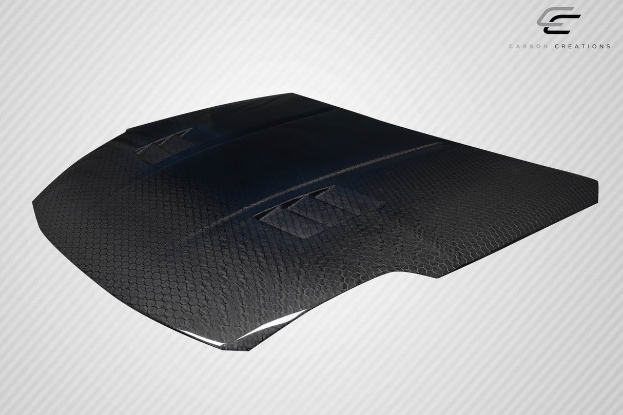 2003-2006 Nissan 350Z Z33 Carbon Creations Geo6ix Dritech JGTC Hood - 1 Piece