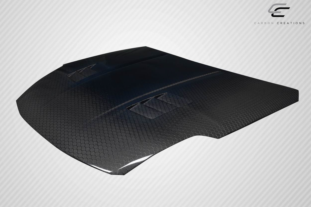 2003-2006 Nissan 350Z Z33 Carbon Creations Geo6ix Dritech JGTC Hood - 1 Piece