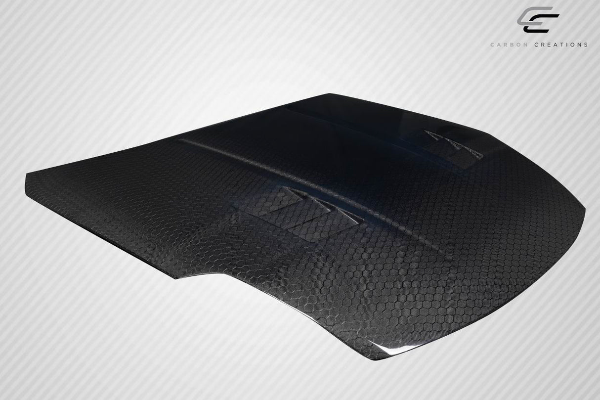 2003-2006 Nissan 350Z Z33 Carbon Creations Geo6ix Dritech JGTC Hood - 1 Piece