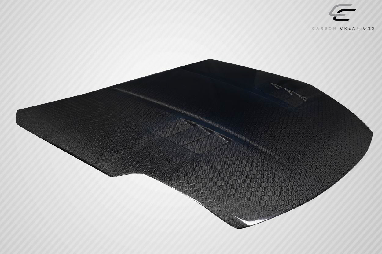 2003-2006 Nissan 350Z Z33 Carbon Creations Geo6ix Dritech JGTC Hood - 1 Piece