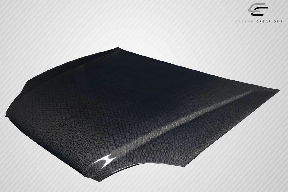1999-2000 Honda Civic Geo6ix Dritech OEM Look Hood - Carbon Fiber