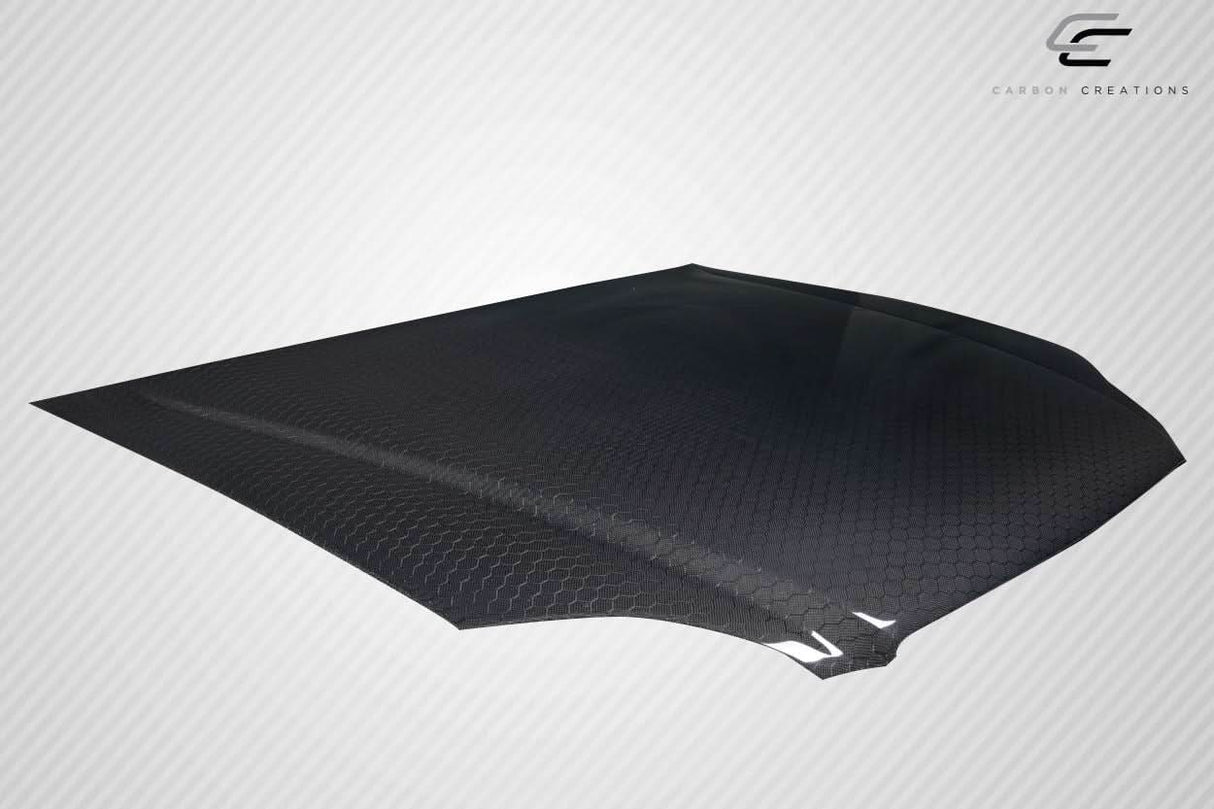 1999-2000 Honda Civic Geo6ix Dritech OEM Look Hood - Carbon Fiber