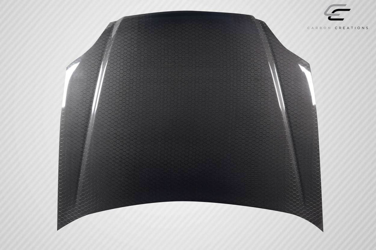 1999-2000 Honda Civic Geo6ix Dritech OEM Look Hood - Carbon Fiber