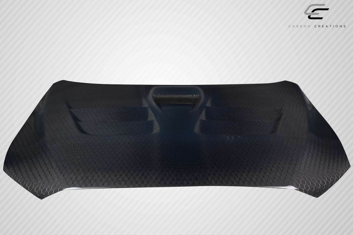2008-2017 Mitsubishi Lancer Geo6ix Style GT Concept Hood - Carbon