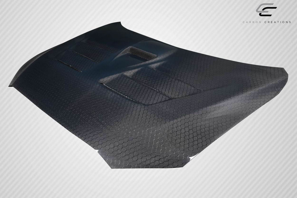 2008-2017 Mitsubishi Lancer Geo6ix Style GT Concept Hood - Carbon