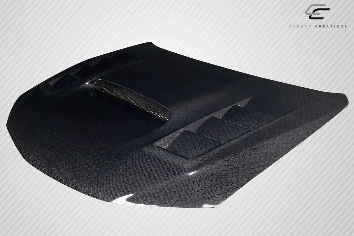 2008-2011 Subaru Impreza Geo6ix Style GT Concept Hood - Carbon Fiber