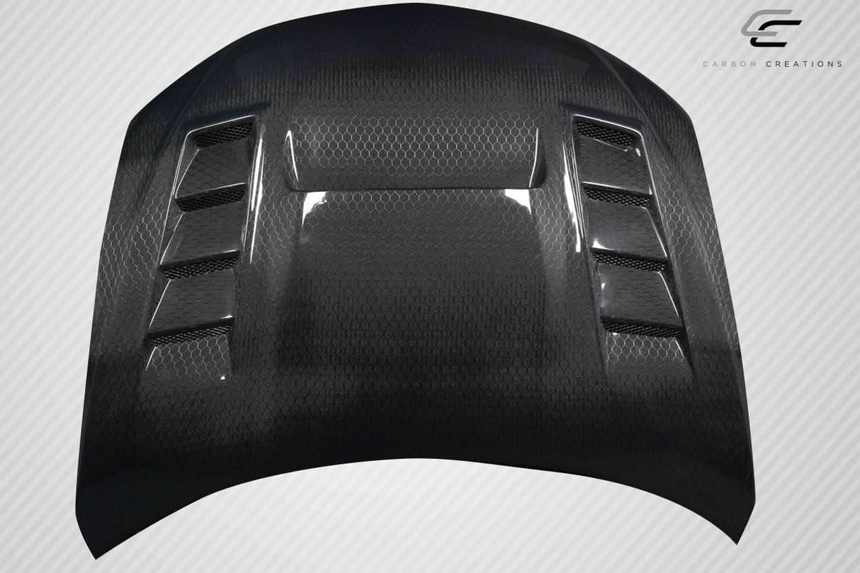 2008-2011 Subaru Impreza Geo6ix Style GT Concept Hood - Carbon Fiber