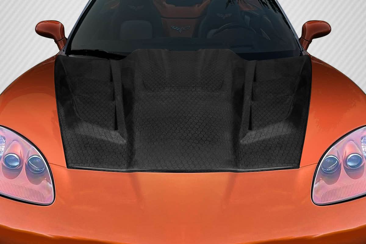2005-2013 Chevrolet Corvette C6 Geo6ix Dritech ZR Edition 2 Style Hood