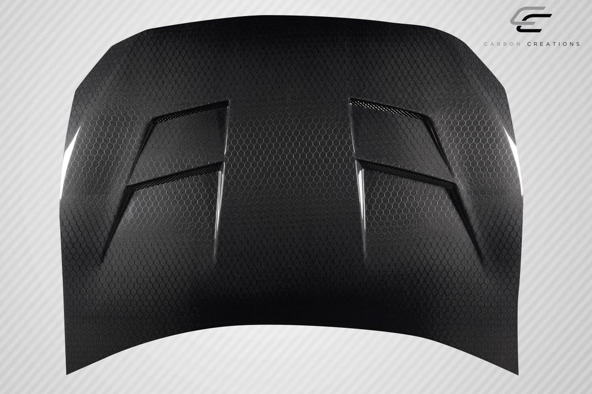 2013-2020 Scion FR-S Toyota 86 Subaru BRZ Carbon Creations Geo6ix Dritech 86-R Hood - 1 Piece