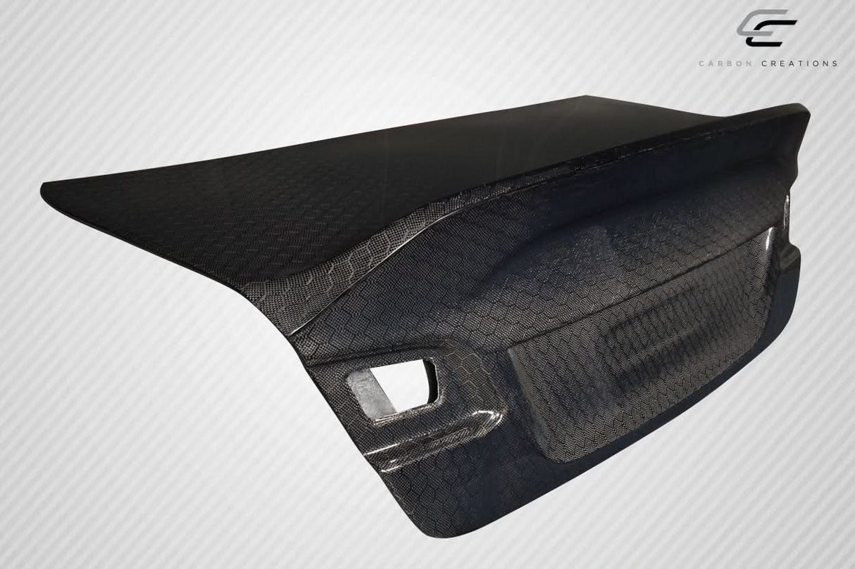 2007-2013 BMW 3 Series E92 2dr Carbon Creations Geo6ix DriTech ER-M Trunk - 1 Piece